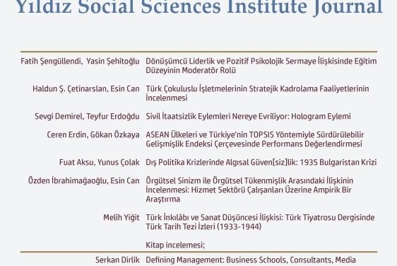 Dış Politika Krizlerinde Algısal Güven[siz]lik: 1935 Bulgaristan Krizi